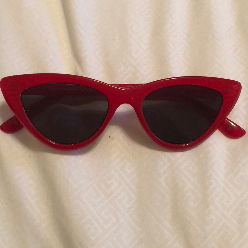 American Eagle Red Cat-eye Sunglasses